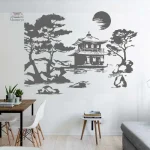 Stickers culture japonaise, motifs traditionnels et modernes