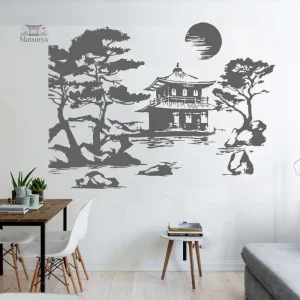 Stickers culture japonaise, motifs traditionnels et modernes