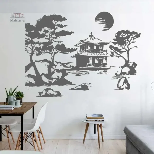 Stickers culture japonaise, motifs traditionnels et modernes
