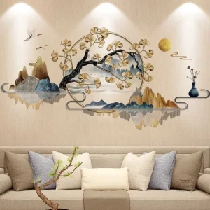 Stickers muraux japonais chic pour décoration intérieure