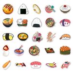 Stickers créatifs pour repas inspirés du Japon