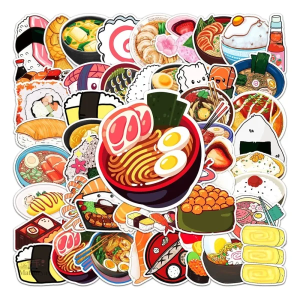 Stickers japonais pour embellir vos plats