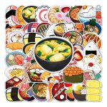 Stickers esthétiques pour cuisine japonaise
