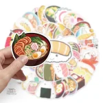 Décoration alimentaire avec stickers japonais