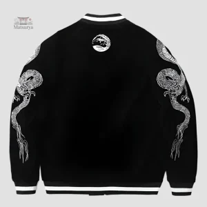 Veste sukajan inspirée de la carpe koi artisanale
