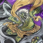 Veste Sukajan inspirée de la mythologie japonaise