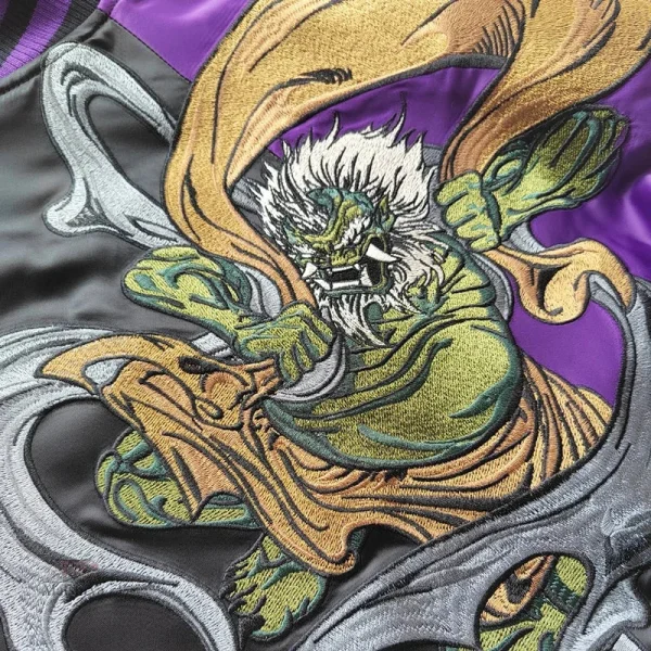 Veste Sukajan inspirée de la mythologie japonaise