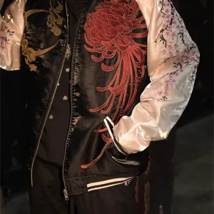 Veste Sukajan réversible au style unique