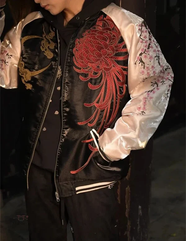 Veste Sukajan réversible au style unique