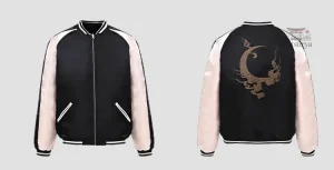 Veste bomber japonaise inspirée du sukajan