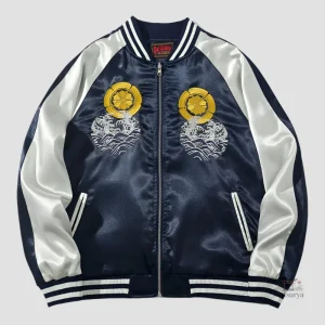 Sukajan, motif Grandes Vagues, style rétro et élégant