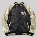 Veste japonaise homme motif renard
