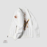 Veste Sukajan avec motifs brodés uniques