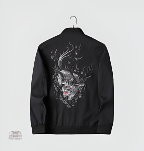 Jacket homme Sukajan inspirée de la culture nippone