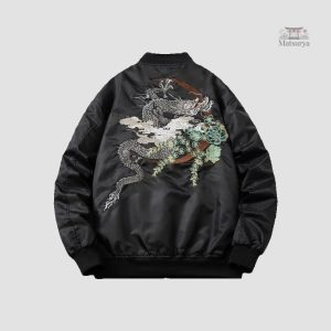 Veste Sukajan inspirée de la culture japonaise