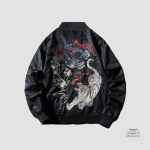 Sukajan Jacket avec motif tigre
