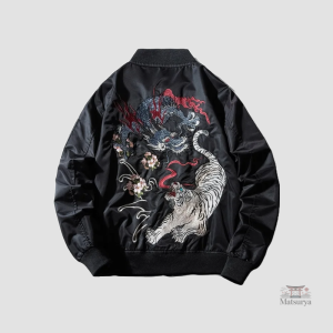 Sukajan Jacket avec motif tigre