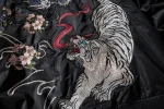 Veste Sukajan avec motif tigre, style distinctif