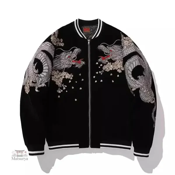 Veste Sukajan au style unique et coloré
