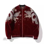 Sukajan Japan - Veste bomber avec design japonais