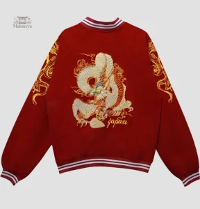 Veste sukajan légère inspirée de la culture japonaise