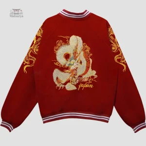 Veste sukajan légère inspirée de la culture japonaise