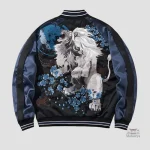 Sukajan Lion Japonais au design traditionnel