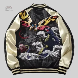 Sukajan motif Godzilla et Mothra en édition limitée