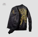 Veste Sukajan masculine, motif tigre élégant