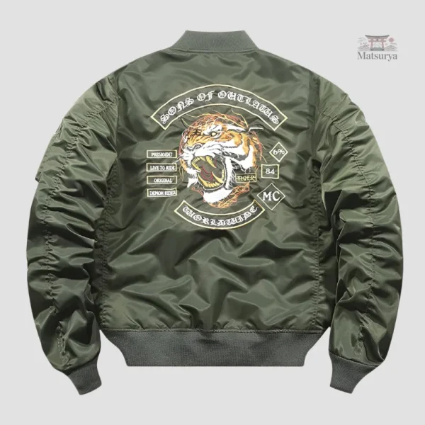 Sukajan, motif tigre, esthétique unique
