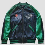 Veste japonaise Sukajan Tigre inspirée de la nature