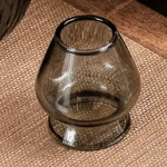 Support transparent Chasen, essentiel pour l'art du thé japonais