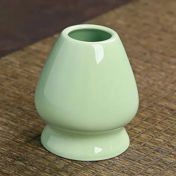 Support élégant pour fouet à thé matcha