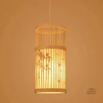 Suspension bambou design pour décoration japonaise