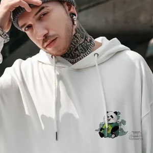 Sweat à capuche homme style japonais