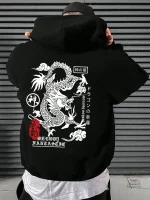 Sweat Dragon Japonais avec motif japonais