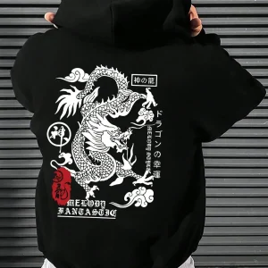 Sweat Dragon Japonais avec motif japonais