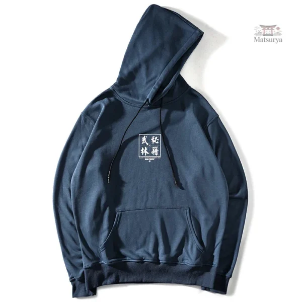 Sweat à capuche avec design japonais