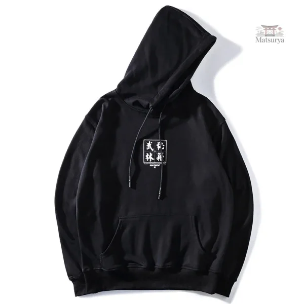 Sweat japonais en couleur élégante