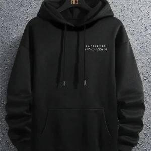 Sweat japonais à capuche avec motif unique