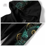 Sweat tendance avec broderies japonaises élégantes