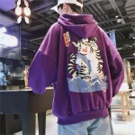 Sweat japonais avec chat drôle en design unique