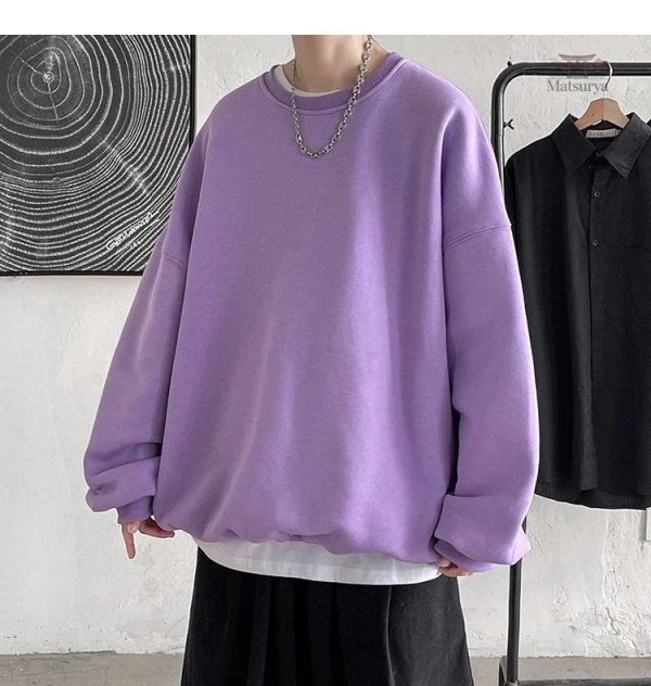Sweat à manches longues japonais pour homme