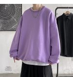 Sweat à col rond japonais en tissu doux