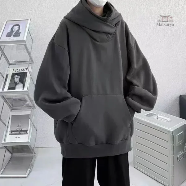 Pull japonais à col roulé