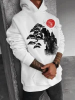 Sweat Japonais Style Zen en coton doux et confortable
