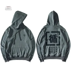 Vêtement homme Kanji, sweat au design japonais unique