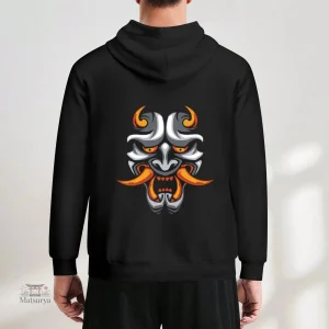 Sweat japonais homme avec motif traditionnel