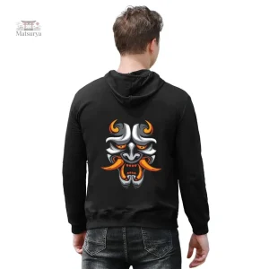 Sweat à motif japonais, design unique pour homme