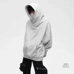 Vêtement japonais homme, sweat au design ninja